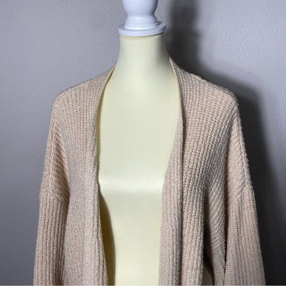 Elizabeth And James Oversized Long Line Open Front Knit Cardigan Womens Size XXL - Picture 10 of 14